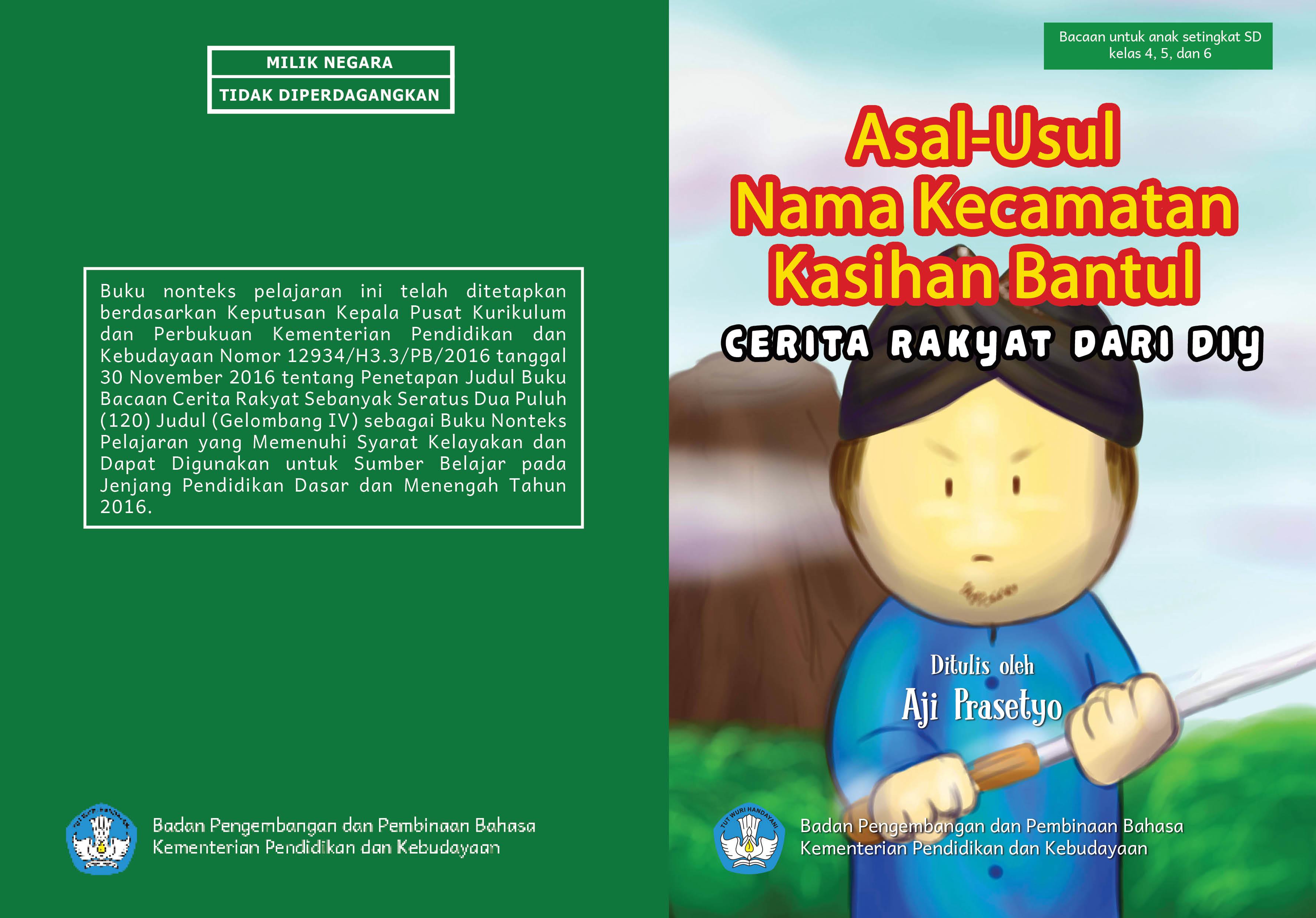 Asal-Usul Nama Kecamatan Kasihan Bantul